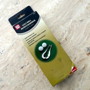 Wilson golf ball monogrammer NEW in box (SP2)